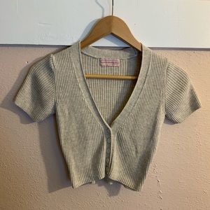 Short Sleeve Crop Top